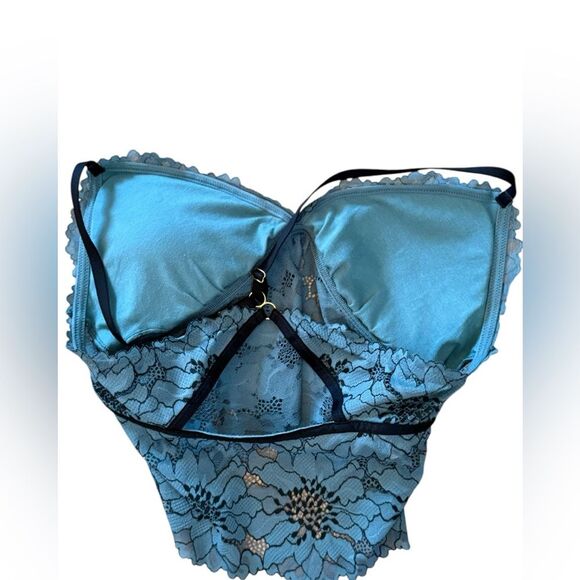 aerie lace bra tank (with pads), Large - Picture 3 of 7